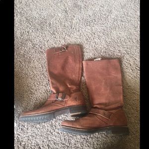 Frye boots. They were a gift and didn’t fit.